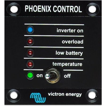 INVERTERS R US Victron Energy Phoenix Inverter Control, Black, ABS Plastic REC030001210